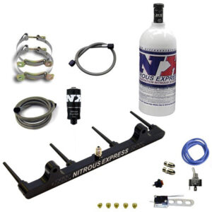 Nitrous Express Part# 62201-2.5P Billet Spray Bar System for Hayabusa w/ 2.5lb Bottle