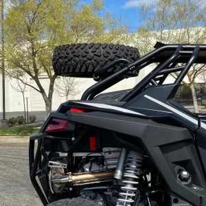 Factory UTV - Polaris RZR Turbo R 4 Dual Clamp Spare Tire Mount